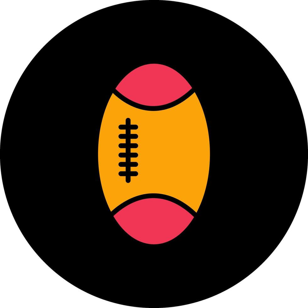 rugby vector pictogram