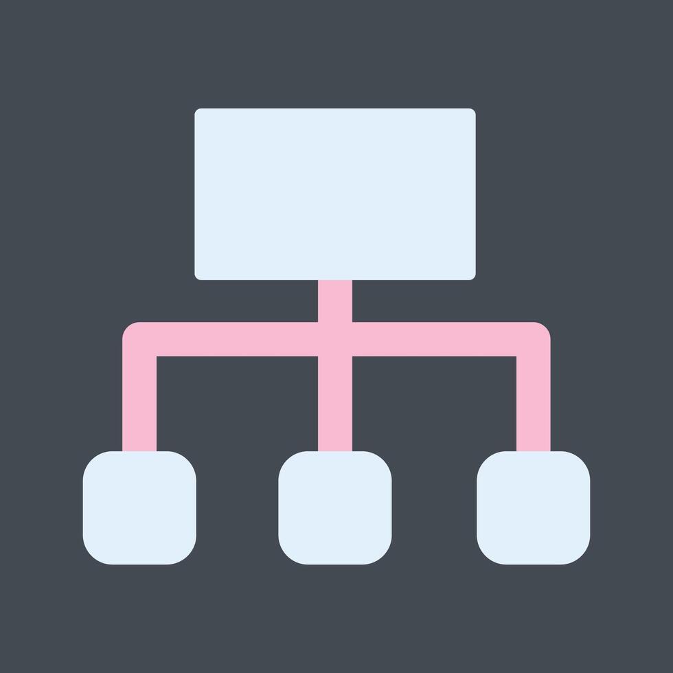 stroomdiagram vector pictogram