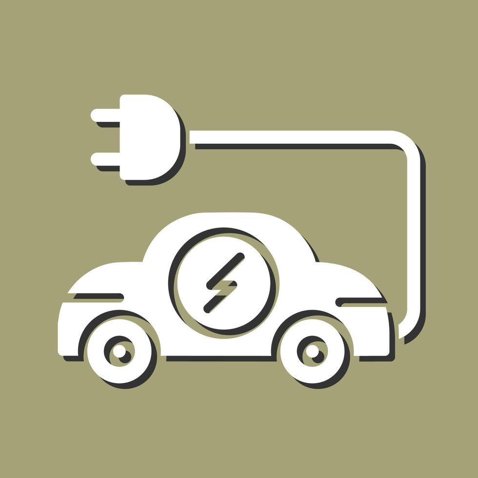 elektrische auto vector icon