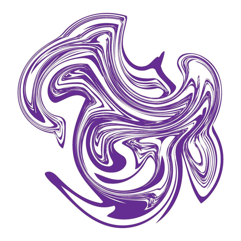 abstract wijnoogst psychedelisch patroon vorm vector