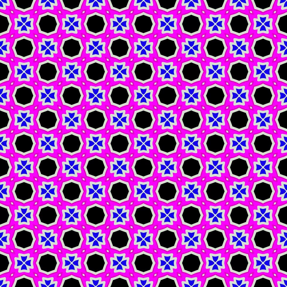 multi kleur naadloos abstract patroon. achtergrond en achtergrond. multi gekleurd. kleurrijk sier- ontwerp. gekleurde mozaïek- ornamenten. vector