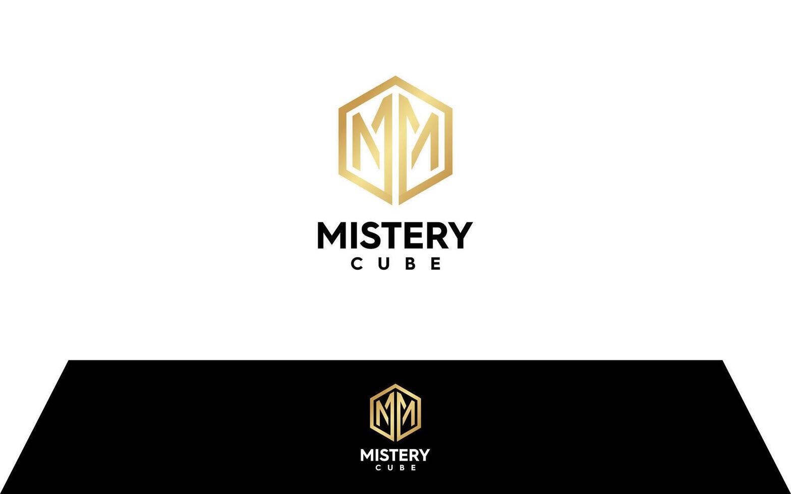 brief mm luxe logo vector