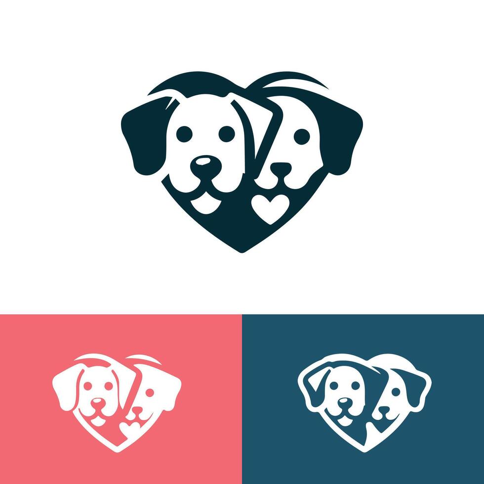 honden minnaar vector gebruik logo t-shirt