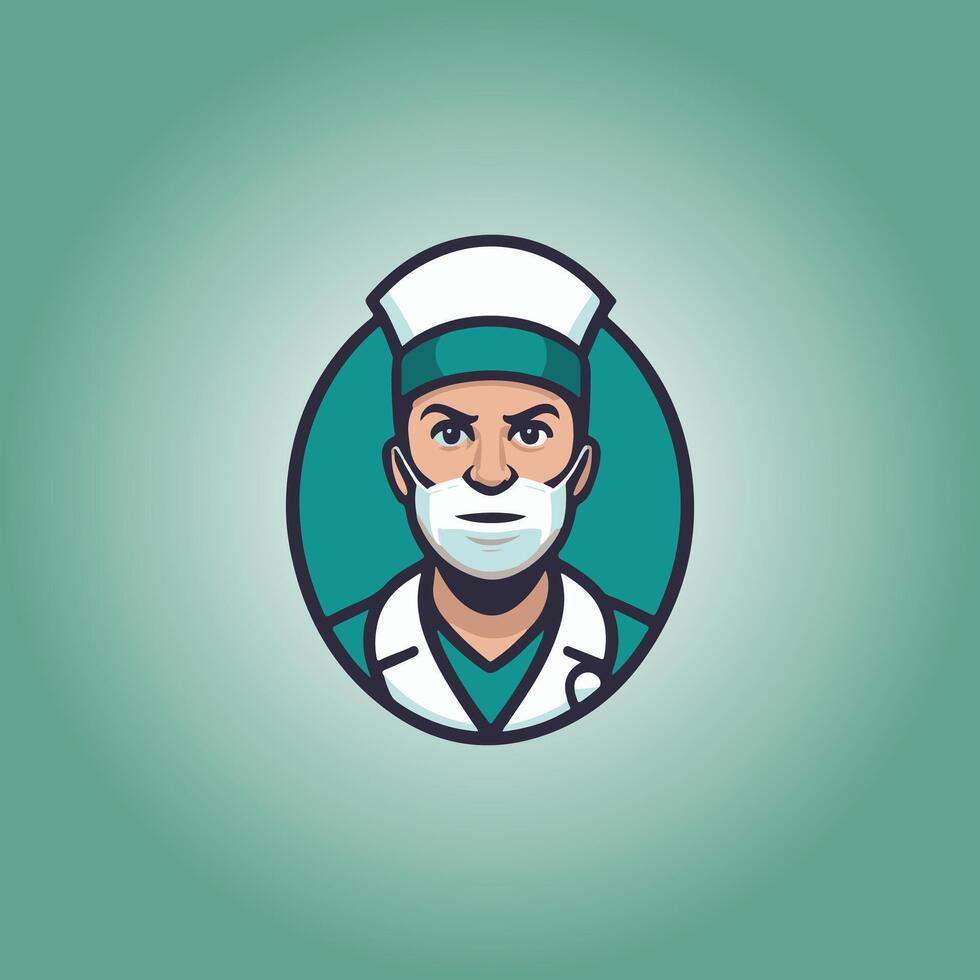 logo dokter icoon illustratie vector