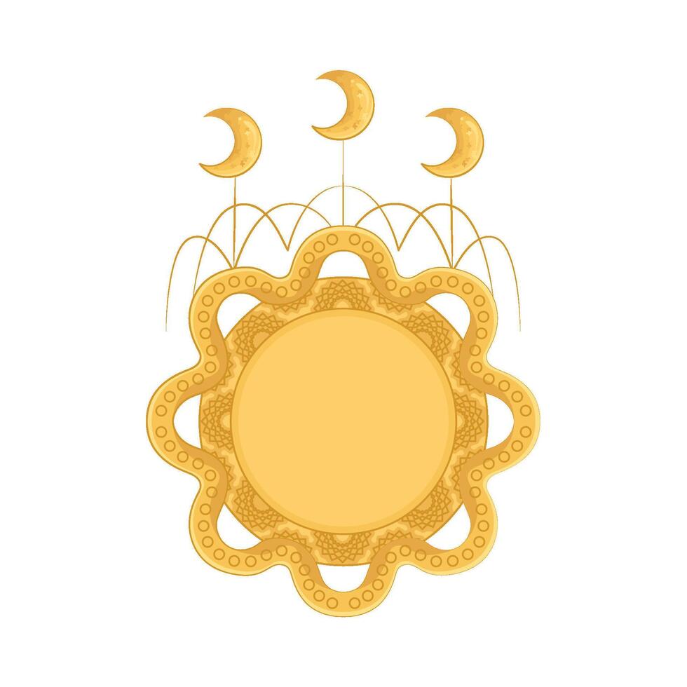 illustratie van Ramadan kader vector