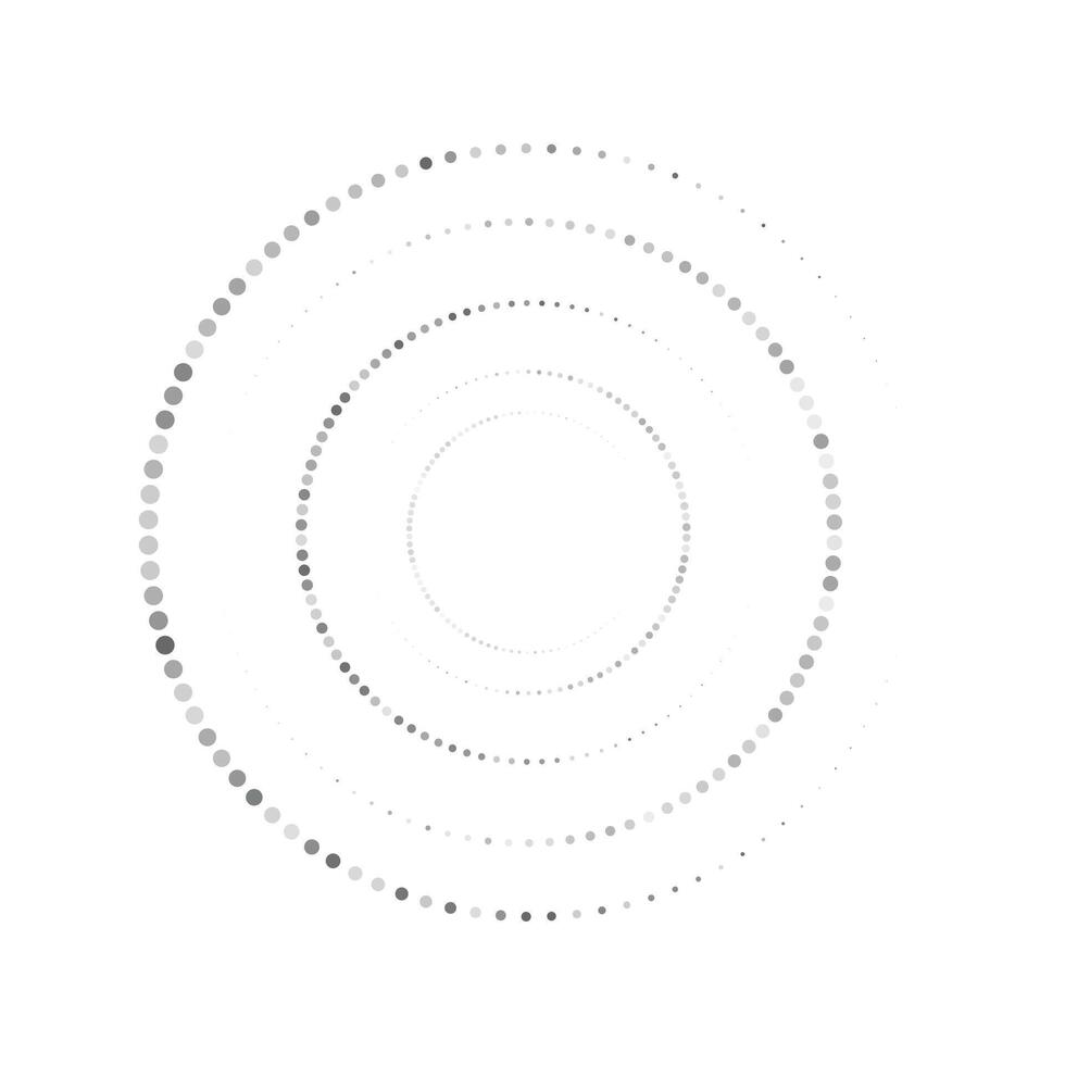 cirkel halftone vector kunst, pictogrammen, en grafiek