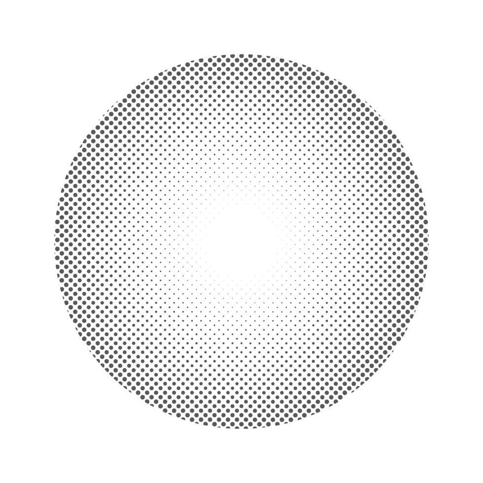 cirkel halftone vector kunst, pictogrammen, en grafiek