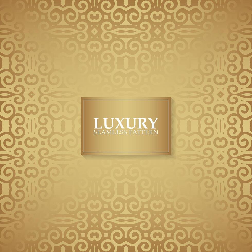 elegant goud abstract lijnpatroon vector