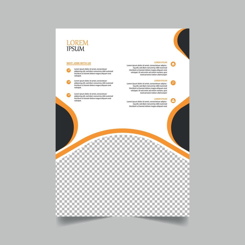 modern zakelijke folder a4 vector sjabloon lay-out, perfect voor creatief professioneel bedrijf. pro vector