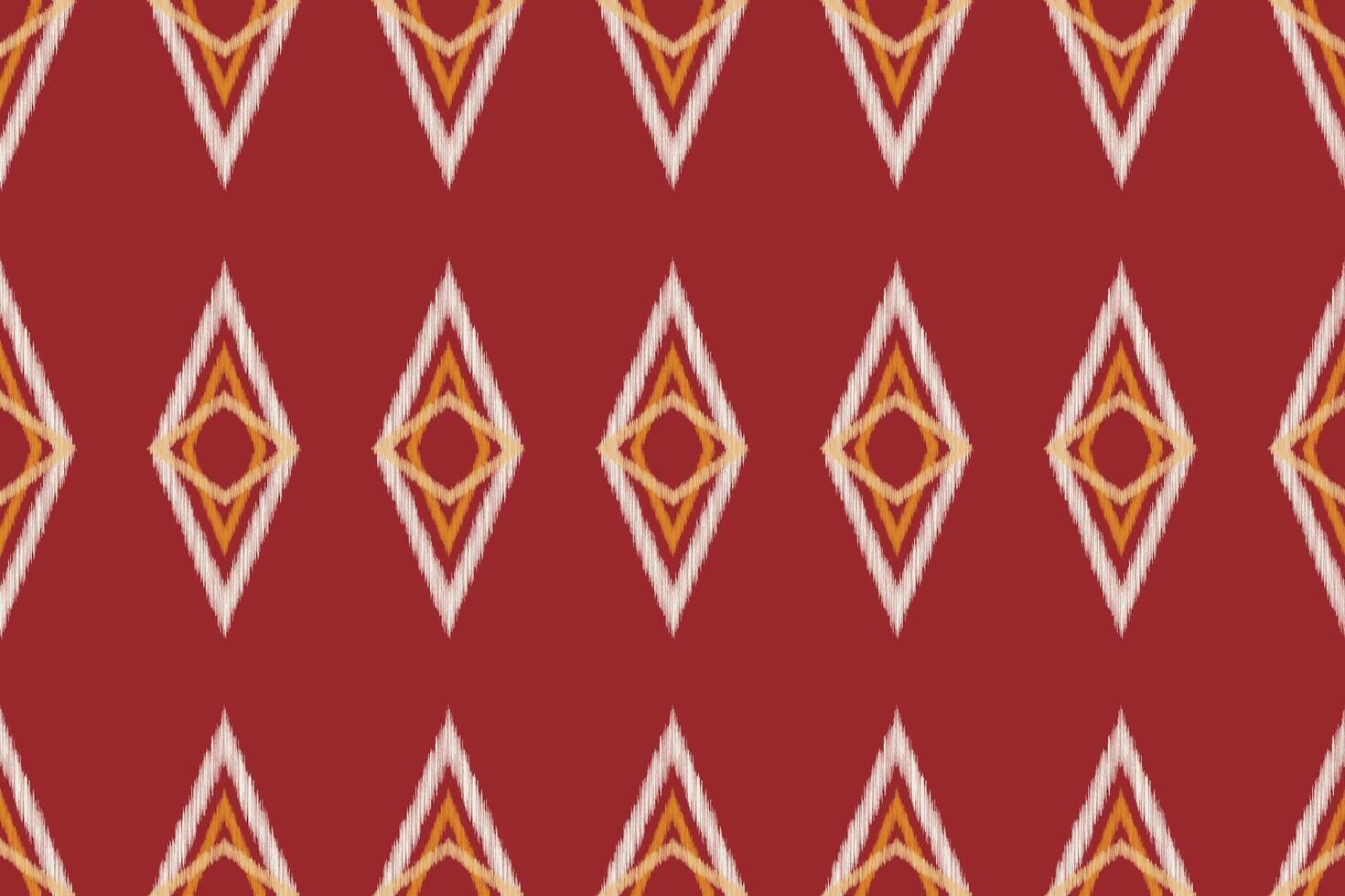 traditioneel etnisch ikat motief kleding stof patroon meetkundig stijl.afrikaans ikat borduurwerk etnisch oosters patroon rood achtergrond behang. abstract,vector,illustratie.textuur,frame,decoratie. vector