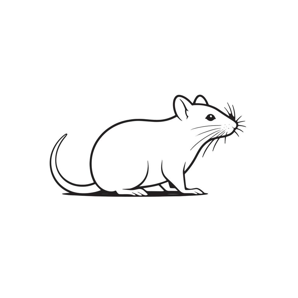 ai gegenereerd muis vector illustratie