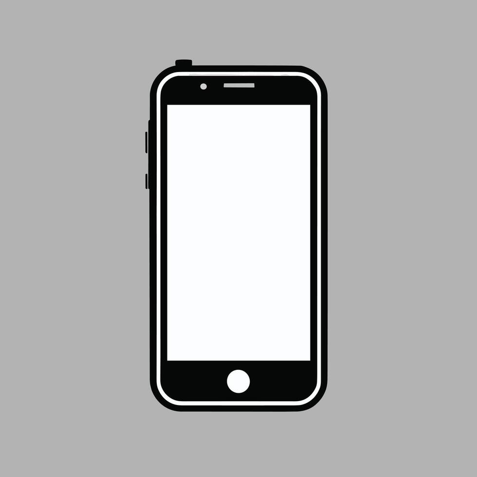 smartphone icoon logo vector illustratie digitaal app concept