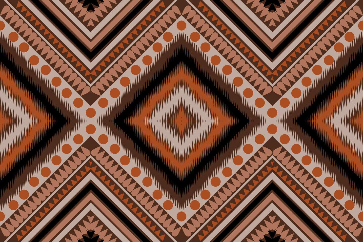 aztec tribal meetkundig vector achtergrond in zwart rood geel wit naadloos streep patroon. traditioneel ornament etnisch stijl. ontwerp voor textiel, kleding stof, kleding, gordijn, tapijt, ornament, inpakken.