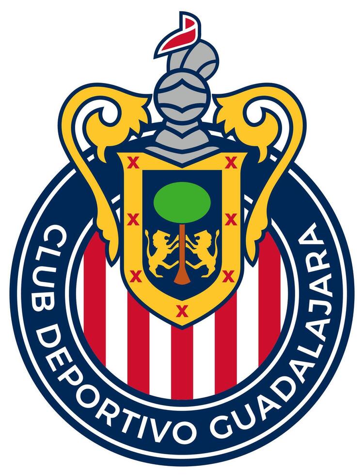 logo van de guadalajara liga mx Amerikaans voetbal team vector