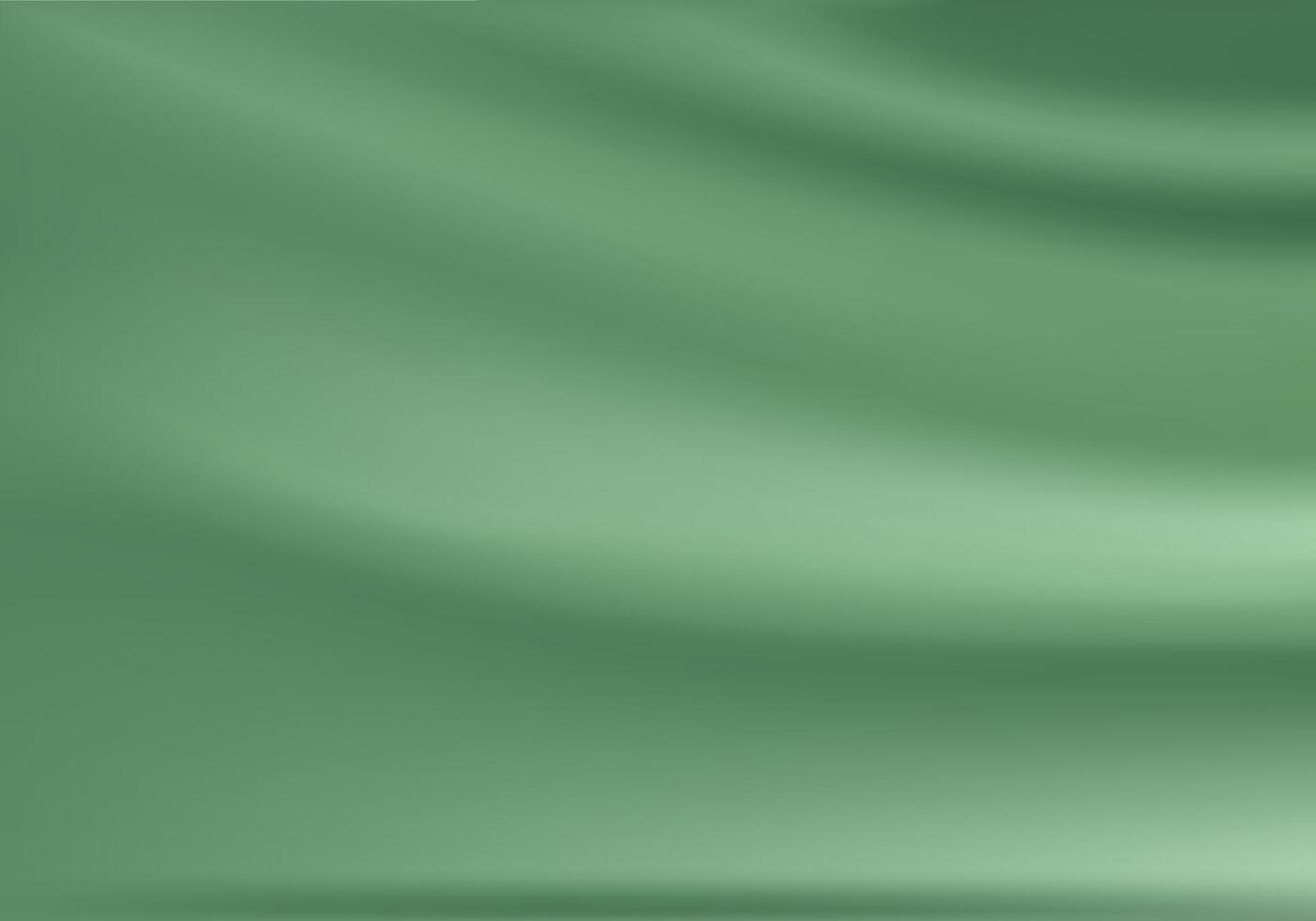 gordijn licht groente. licht groen kleding stof glad structuur oppervlakte achtergrond. glad elegant groen zijde in sepia afgezwakt. vector illustratie eps 10.