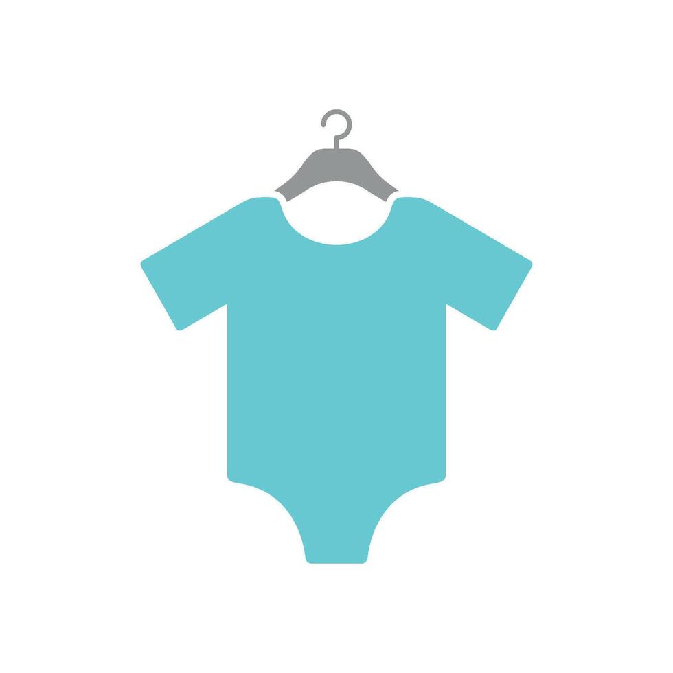 baby kleding icoon vector sjabloon illustratie ontwerp