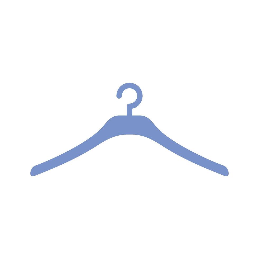 kleding hanger icoon vector sjabloon illustratie ontwerp