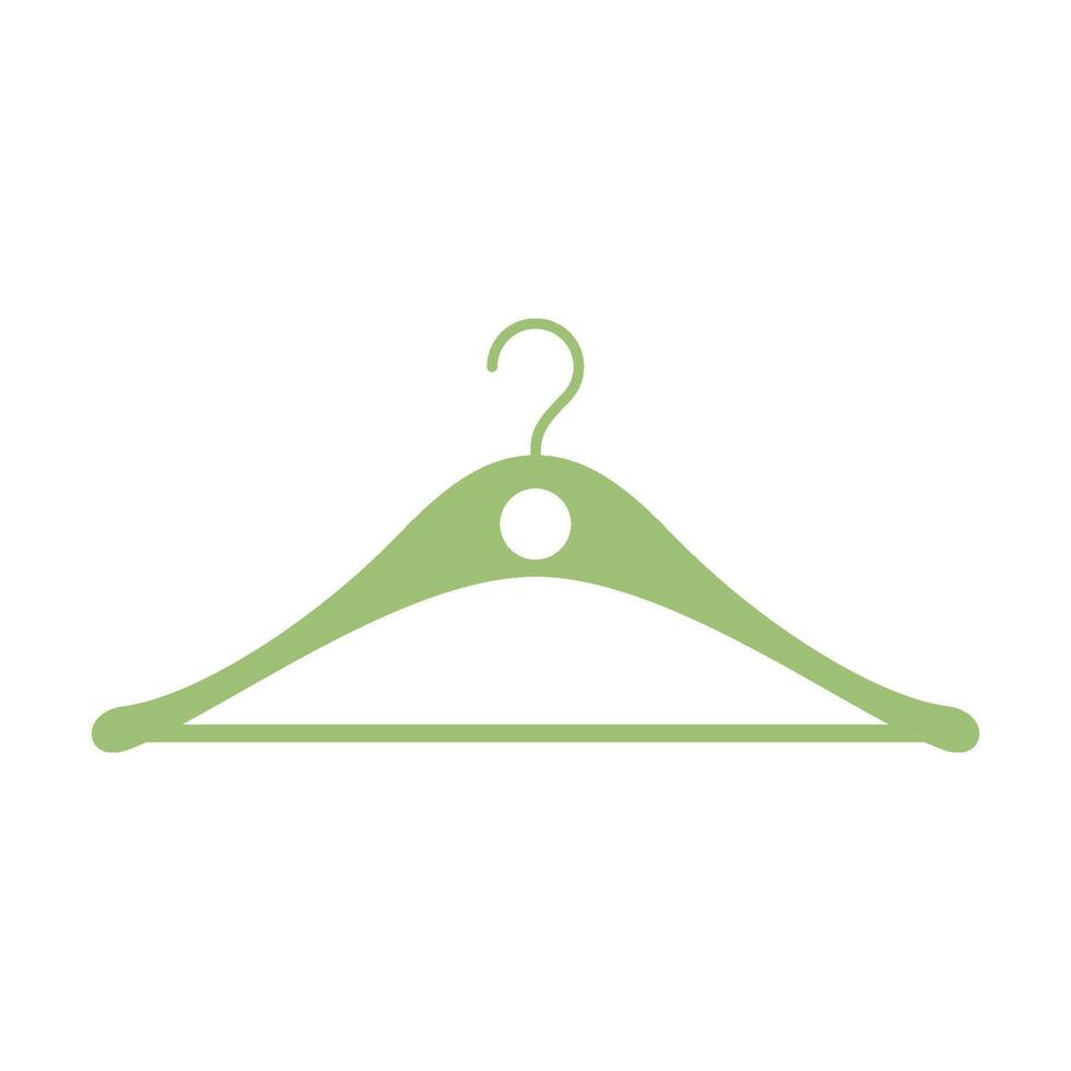 kleding hanger icoon vector sjabloon illustratie ontwerp