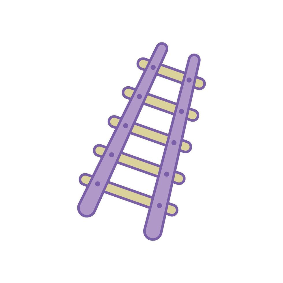 ladder icoon vector sjabloon illustratie ontwerp