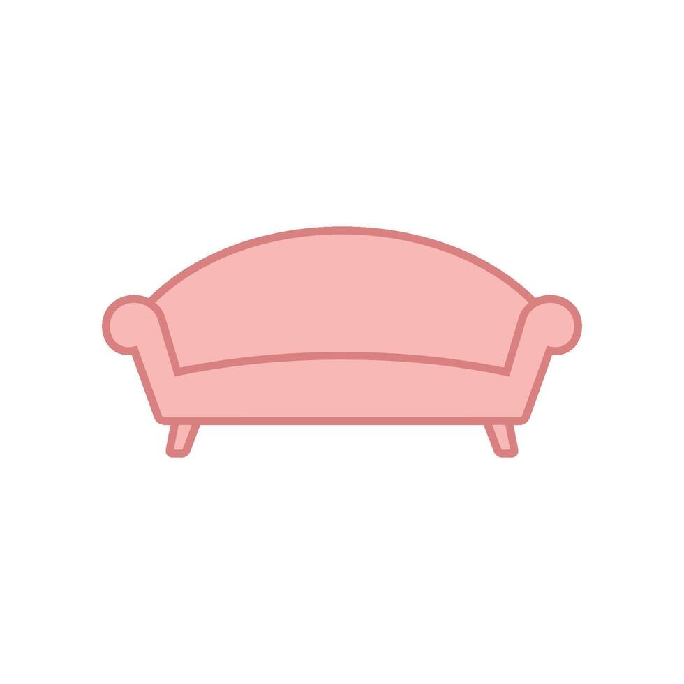 sofa bankstel icoon vector sjabloon illustratie ontwerp