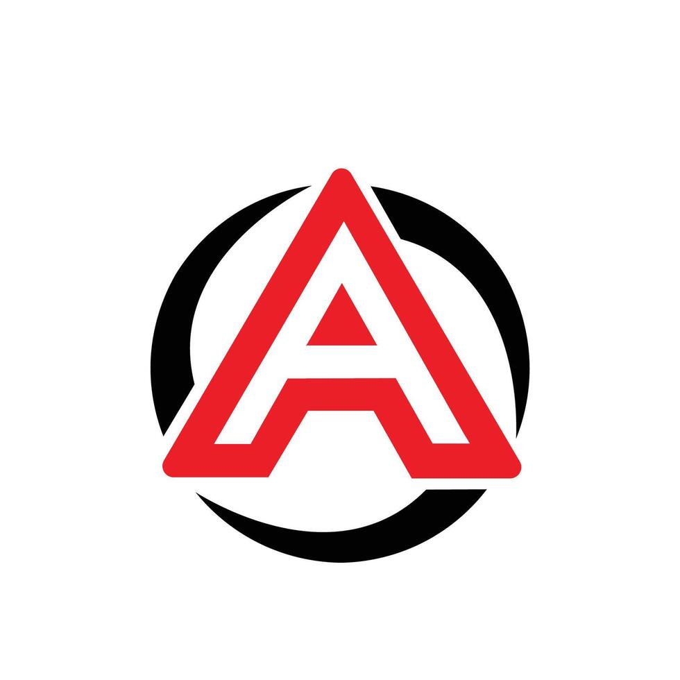 alfabet een brief logo, aa uniek logo vector sjabloon illustratie