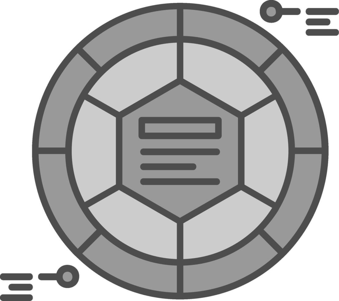 infographic elementen lijn gevulde grijswaarden icoon vector