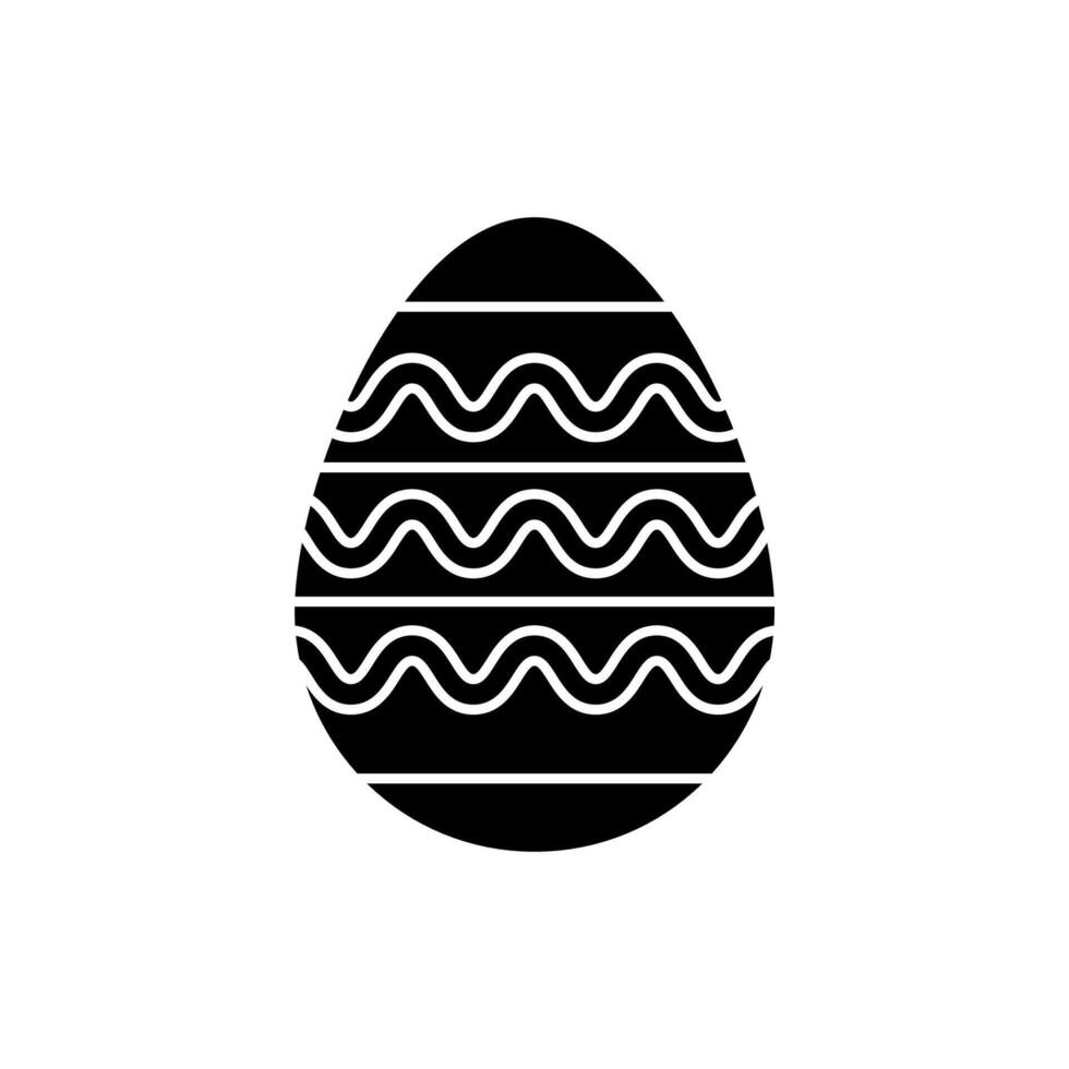 Pasen eieren concept lijn icoon. gemakkelijk element illustratie. Pasen eieren concept schets symbool ontwerp. vector