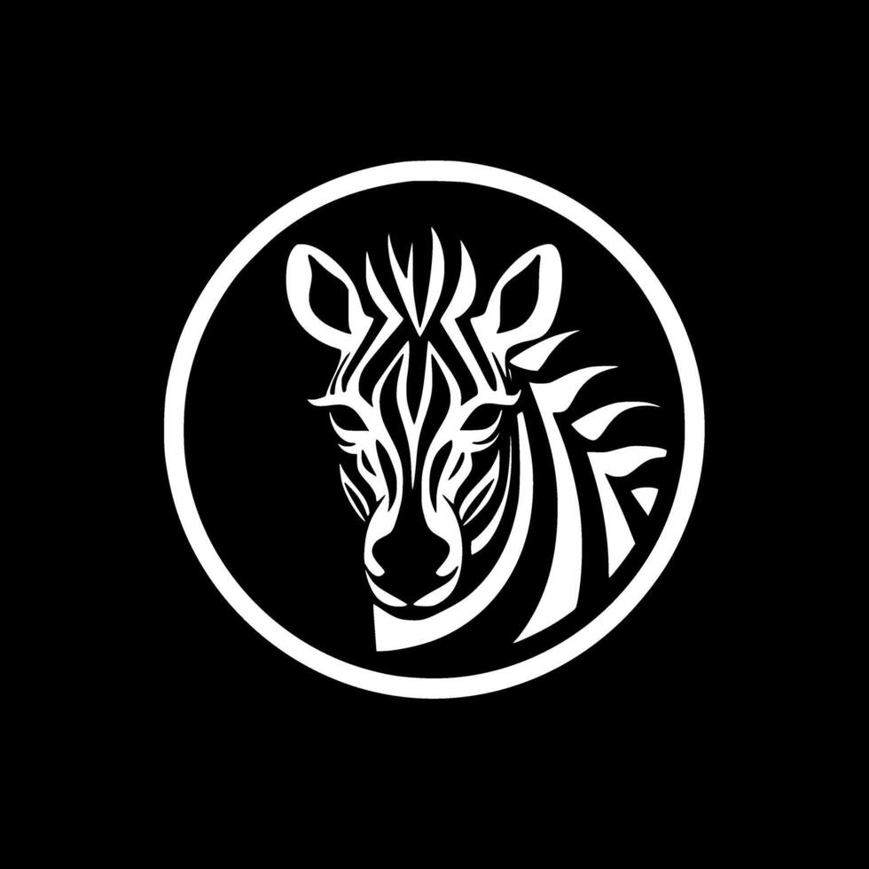 dier, zwart en wit vector illustratie