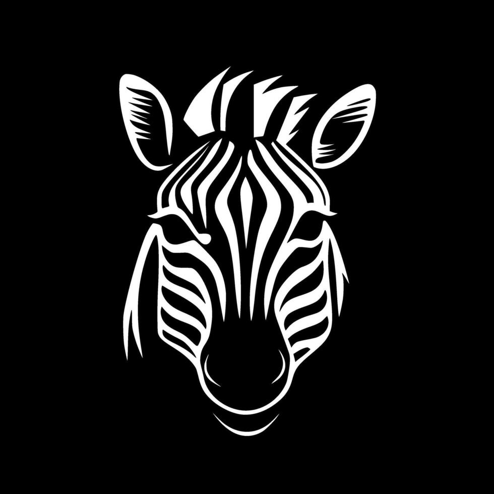 zebra - hoog kwaliteit vector logo - vector illustratie ideaal voor t-shirt grafisch