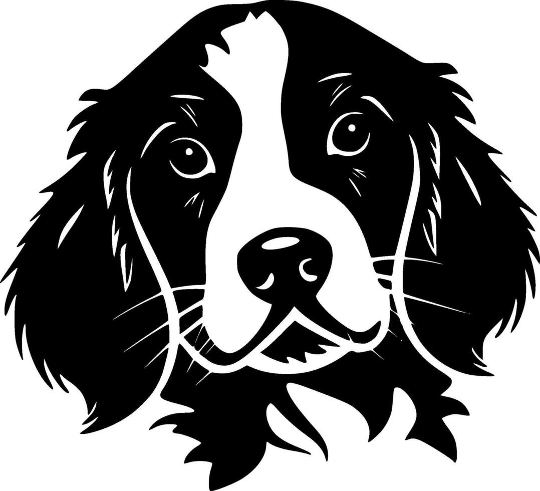 pup, minimalistische en gemakkelijk silhouet - vector illustratie