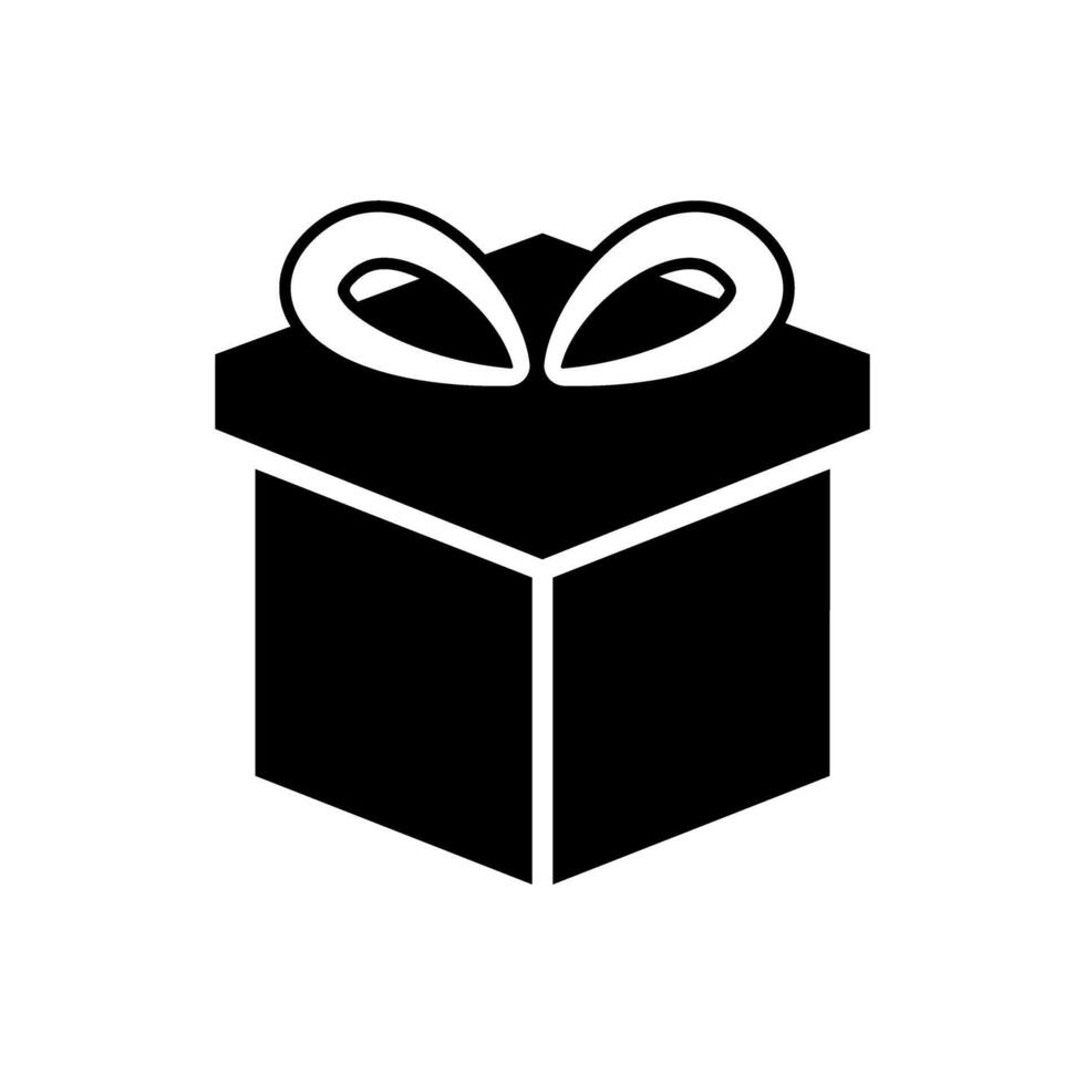 geschenk icoon vector. Cadeau illustratie teken. verjaardag symbool. uitverkoop logo. vector