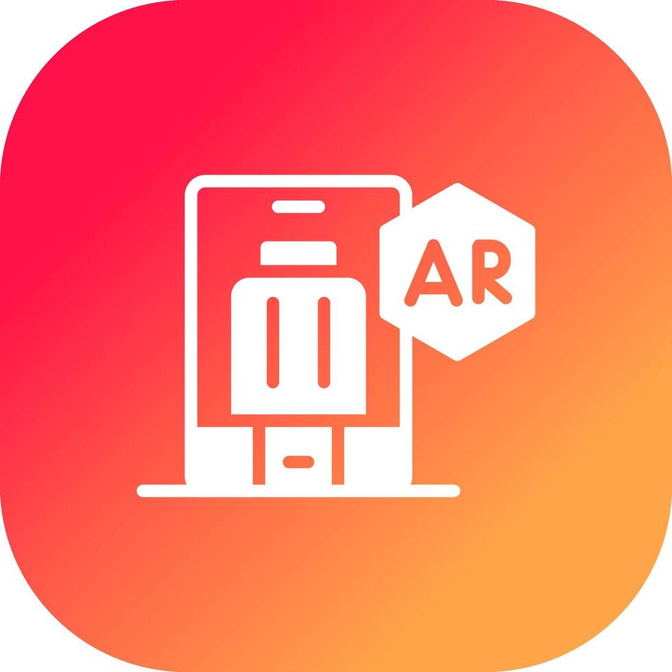 ar toerisme creatief icoon ontwerp vector