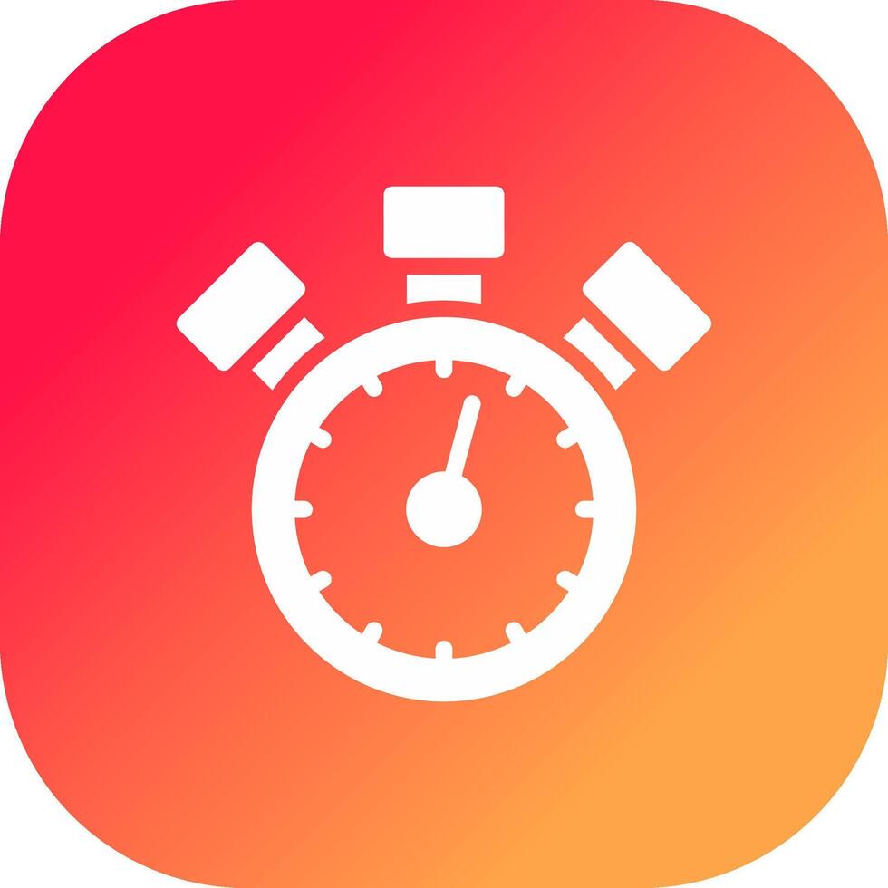 stopwatch creatief icoon ontwerp vector