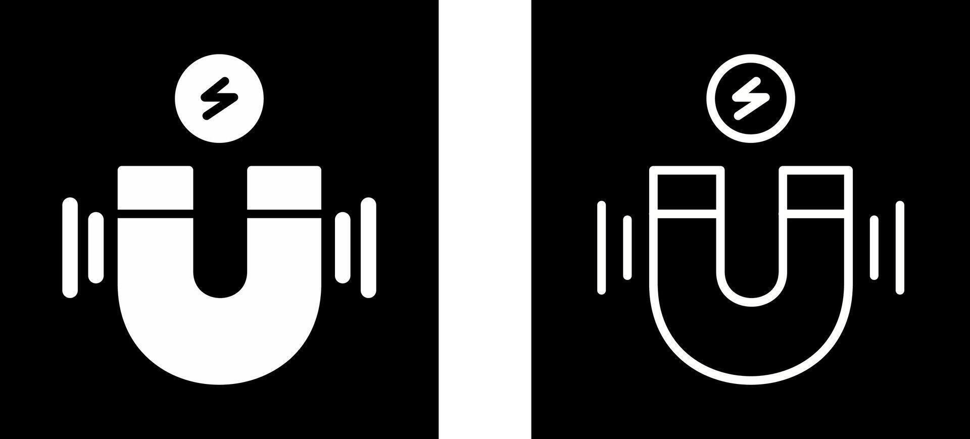 magneet vector pictogram