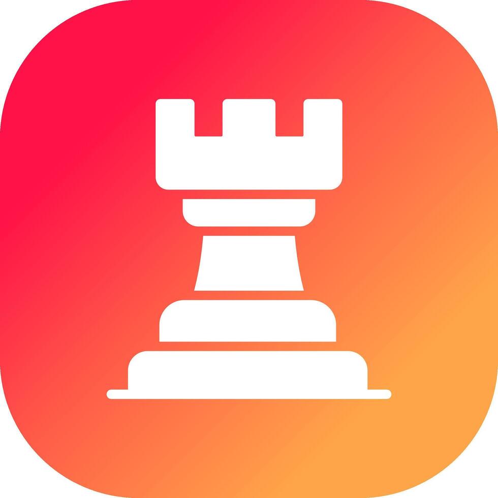 schaak stuk creatief icoon ontwerp vector