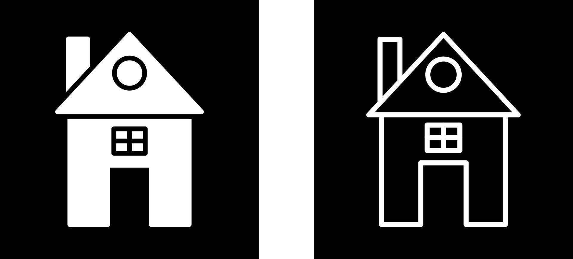 huis vector pictogram