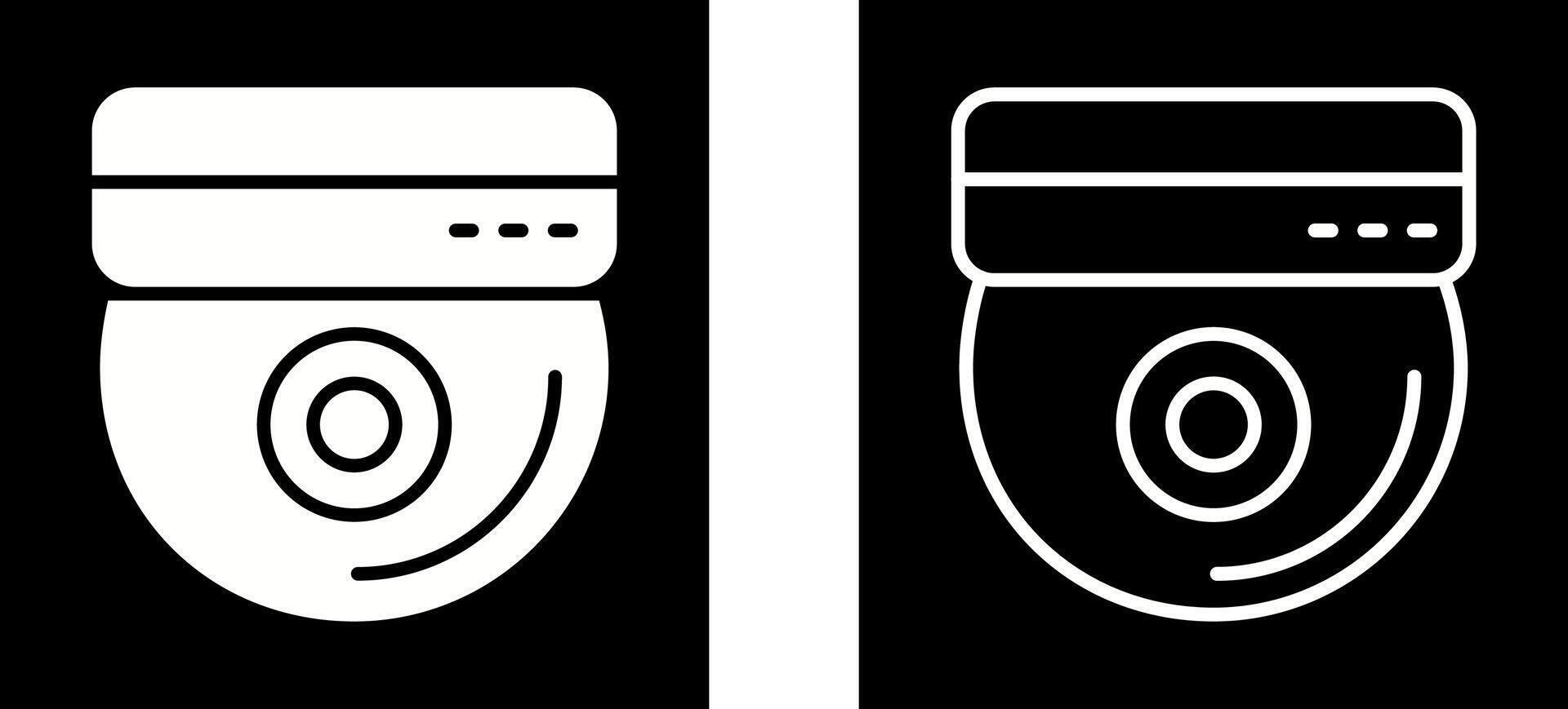 cctv camera vector pictogram