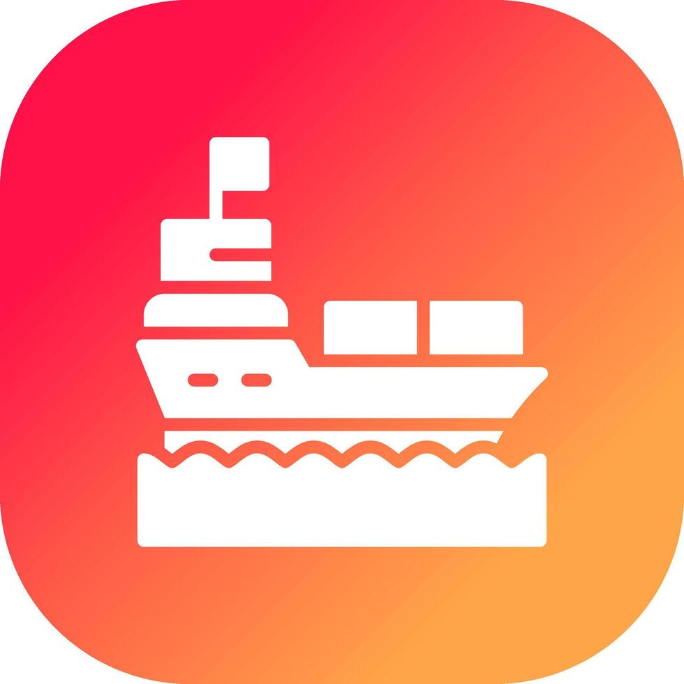 schip creatief icoon ontwerp vector