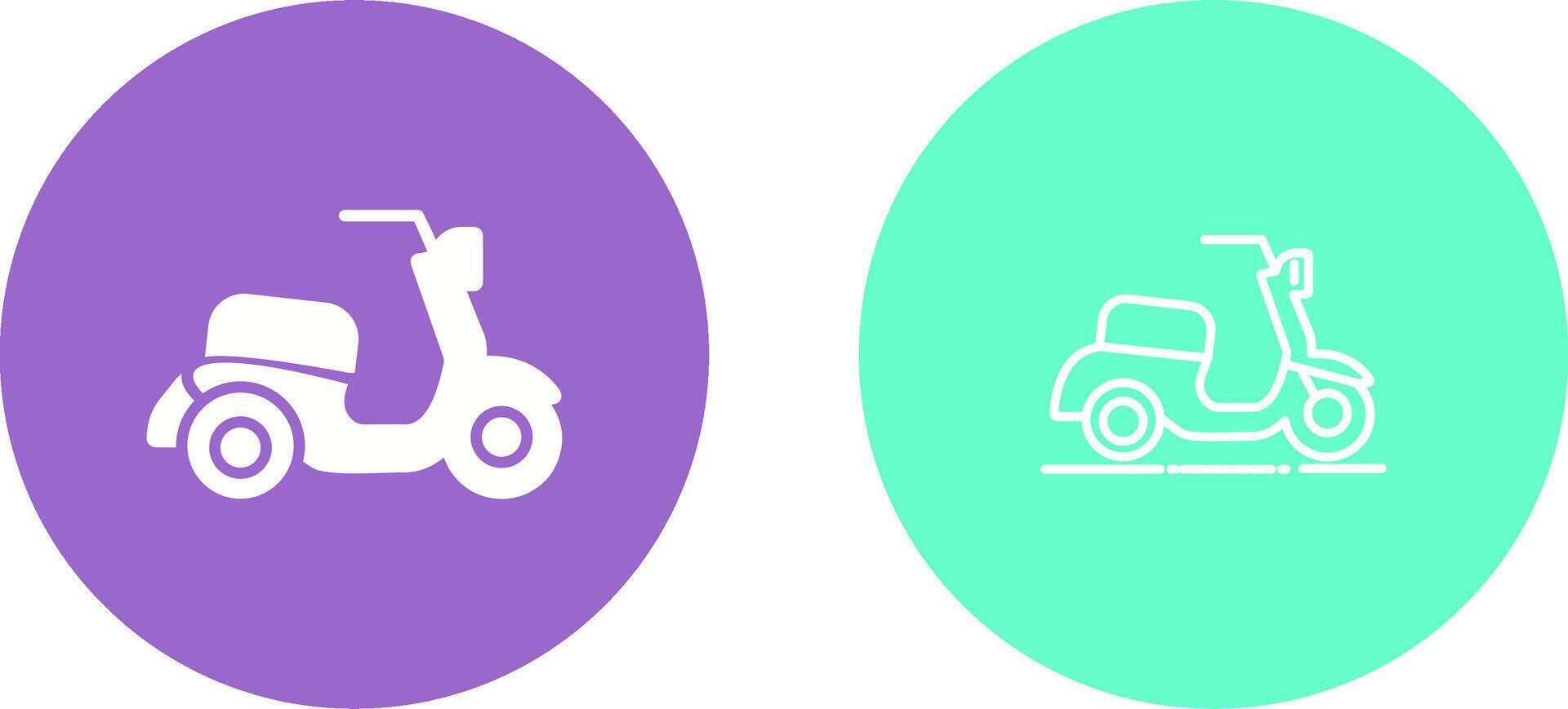 scooter vector pictogram