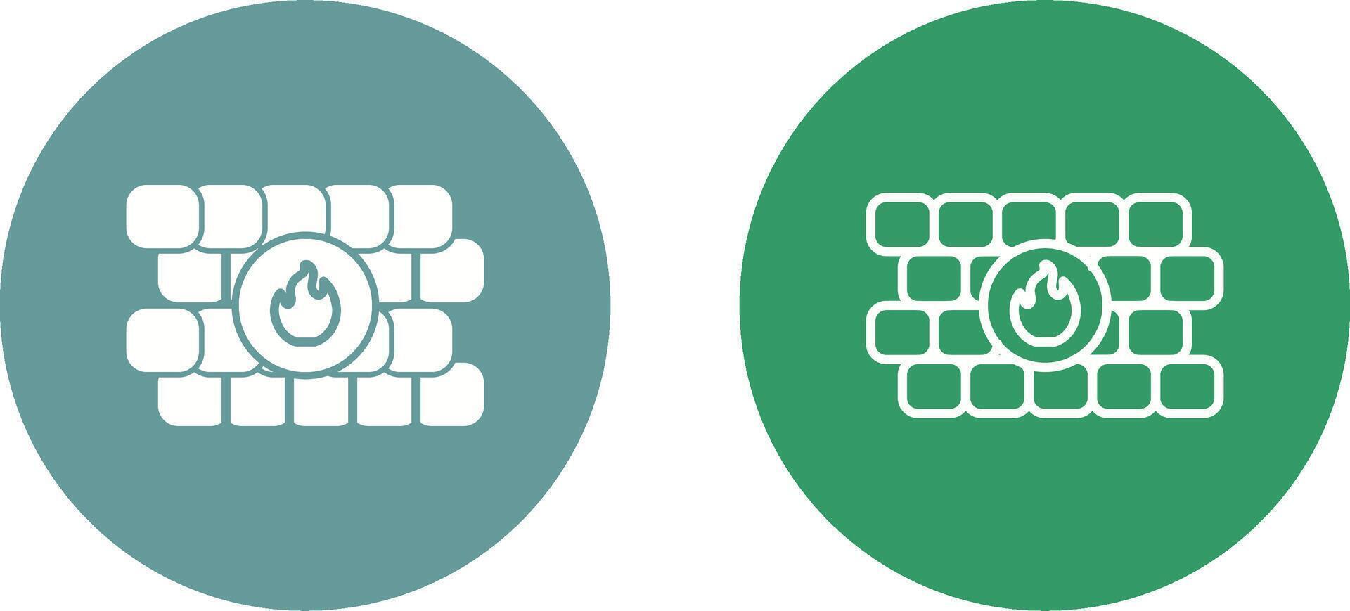 firewall vector pictogram