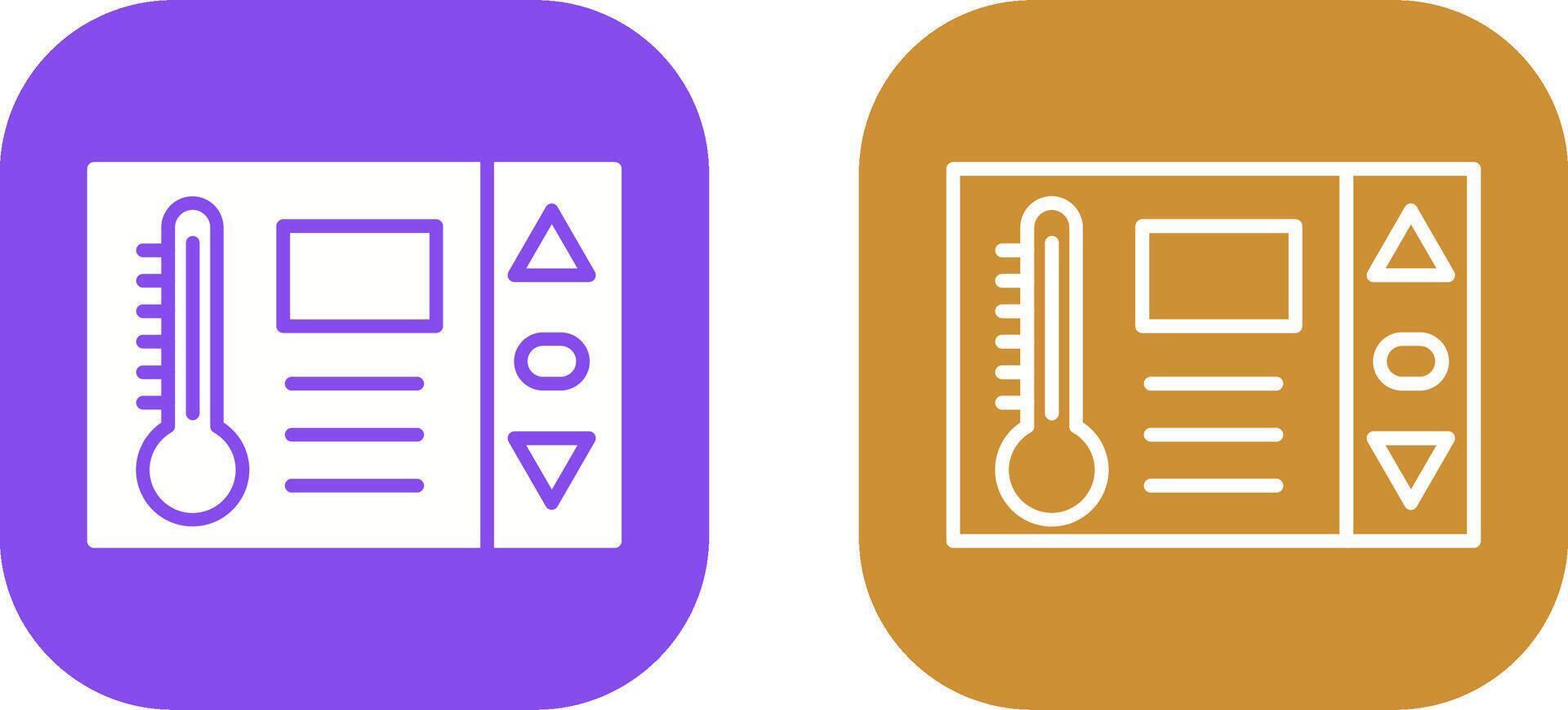 thermostaat vector icoon