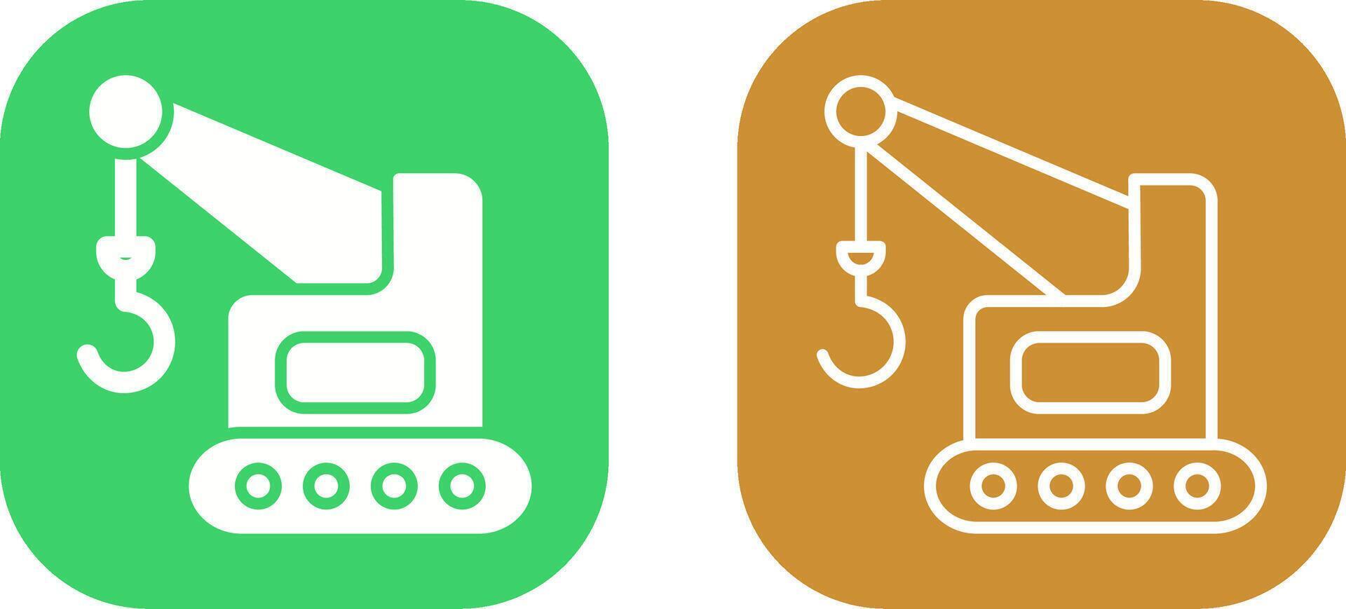 lifter kraan vector icoon