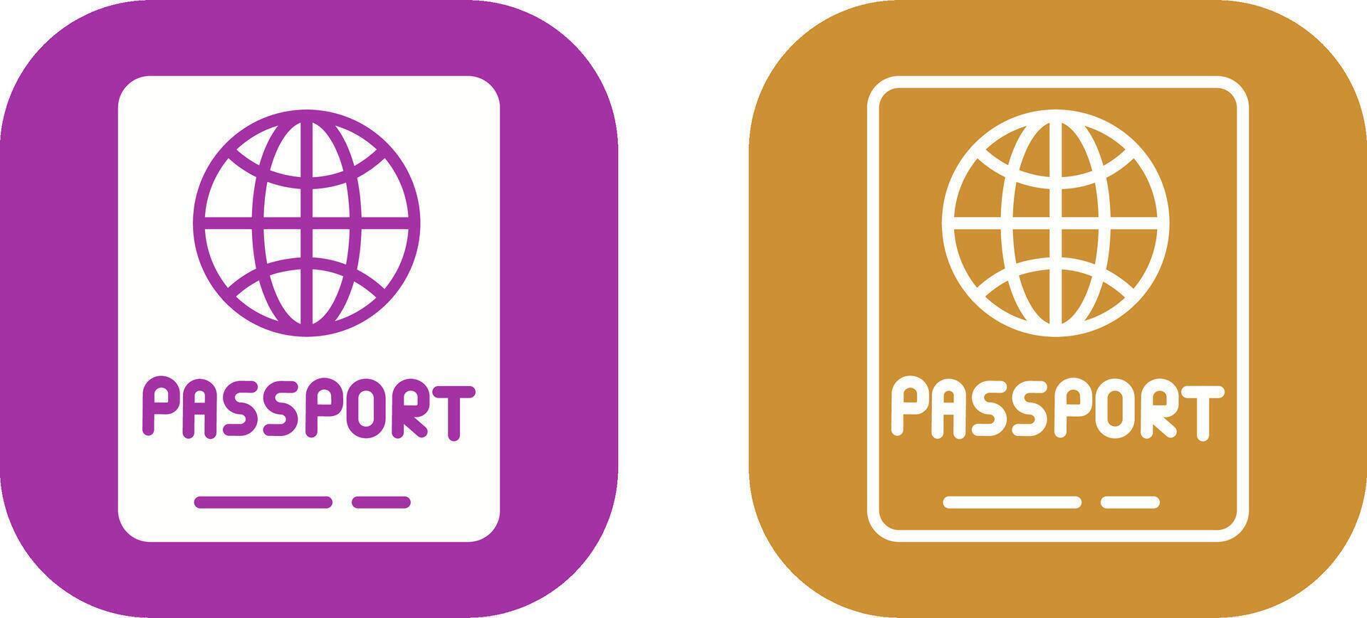 paspoort vector icoon