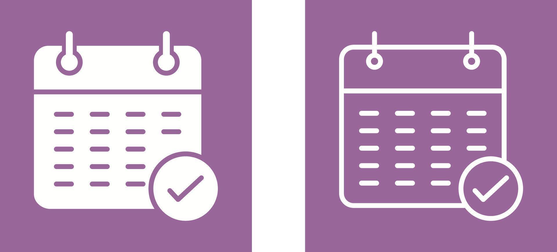 kalender vector pictogram