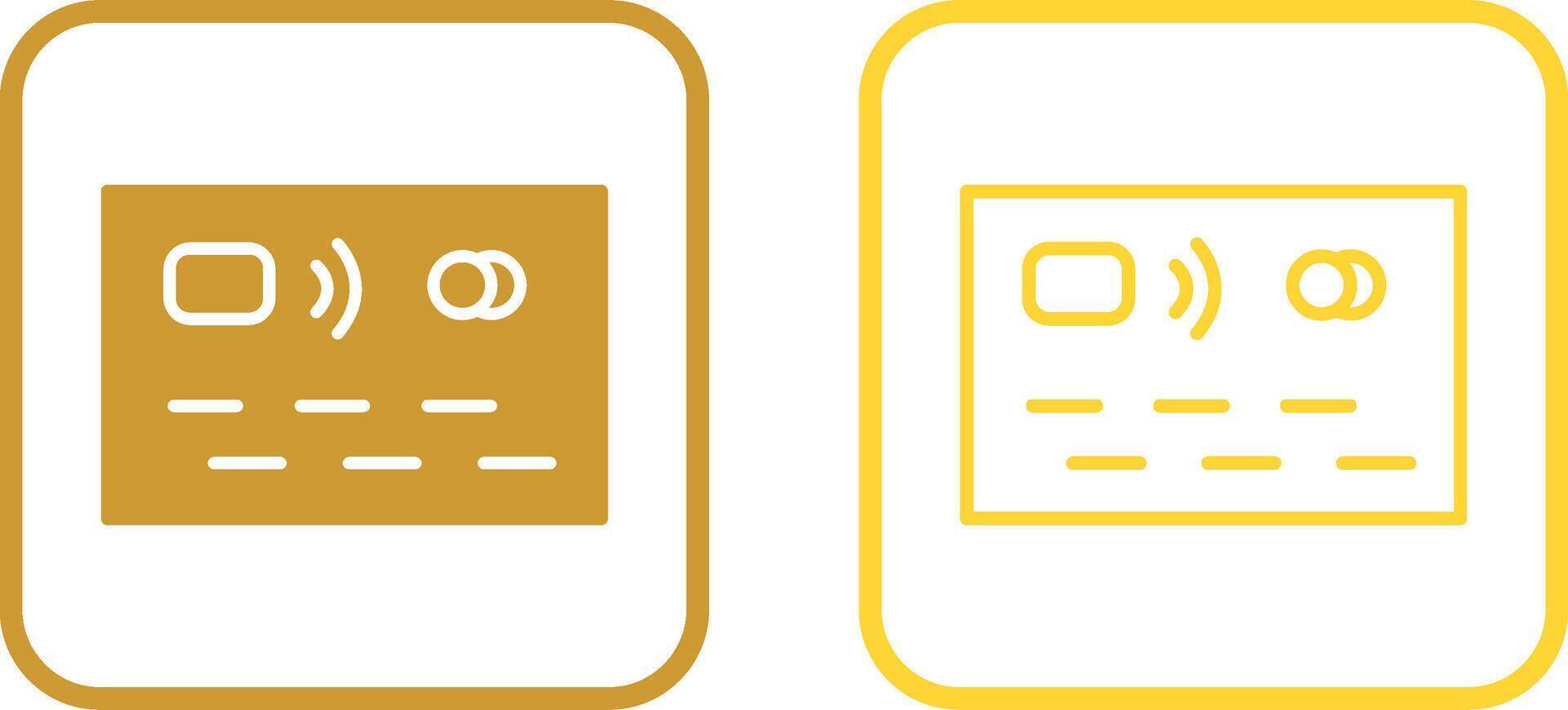 creditcard vector pictogram