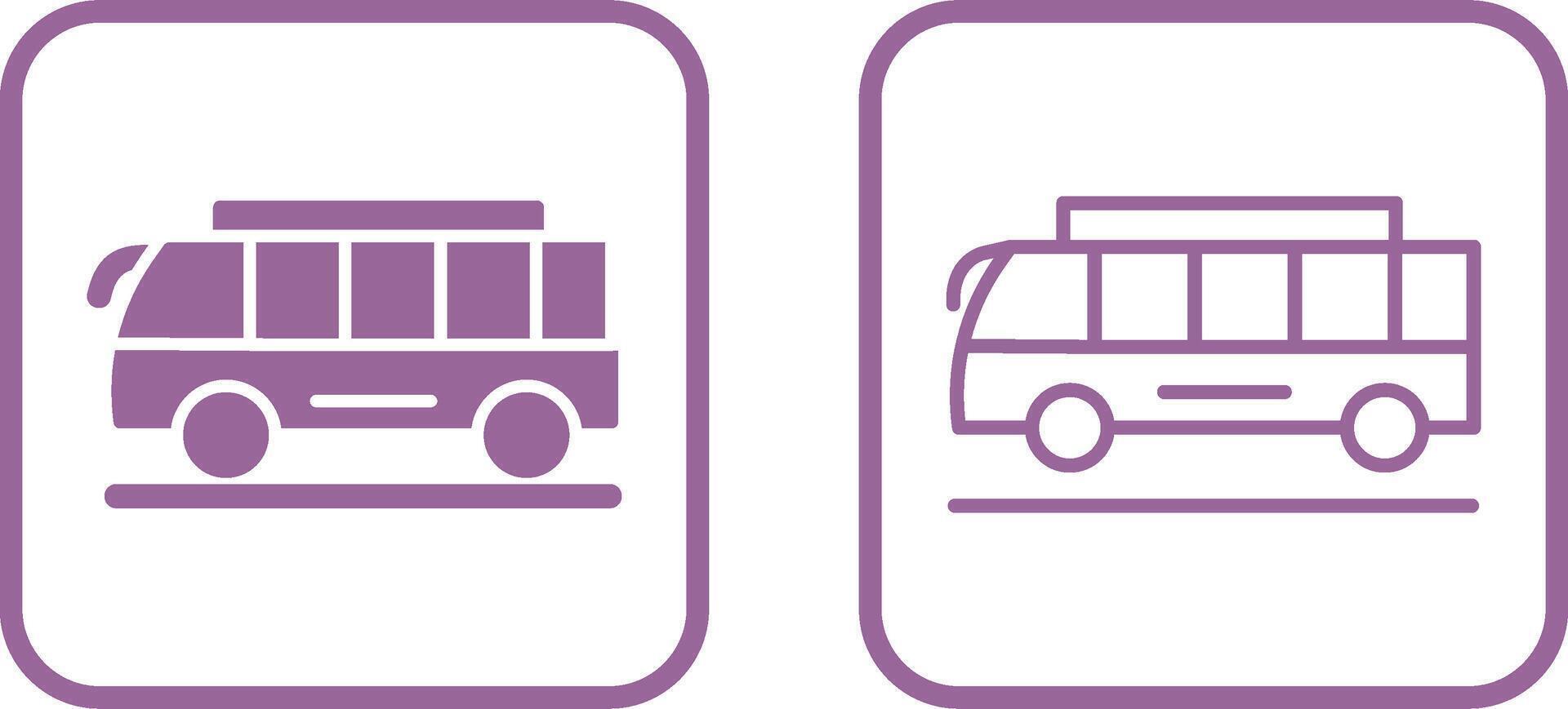 bus vector pictogram