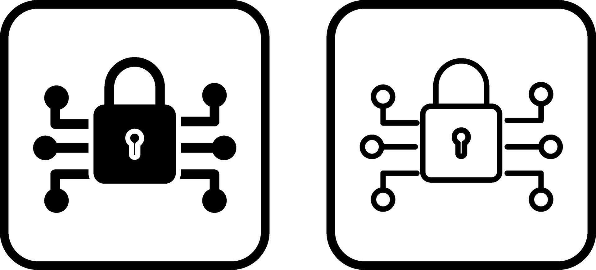 digitaal toegang vector icoon