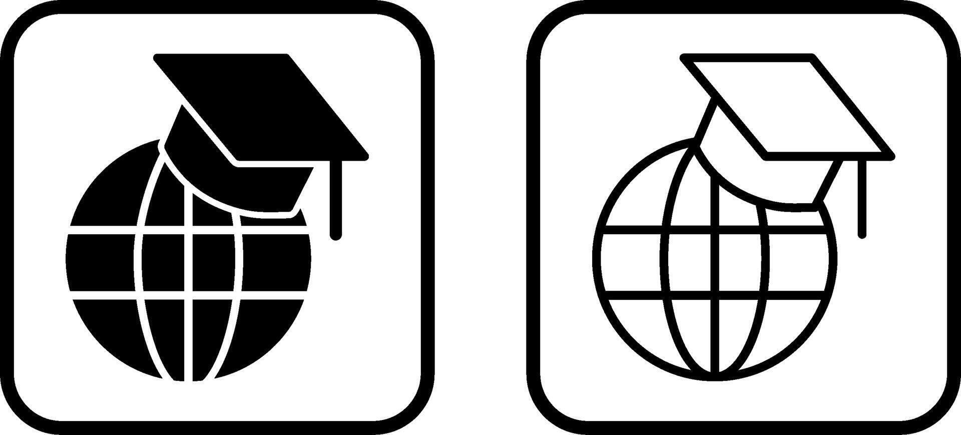 wereldwijd vectorpictogram vector