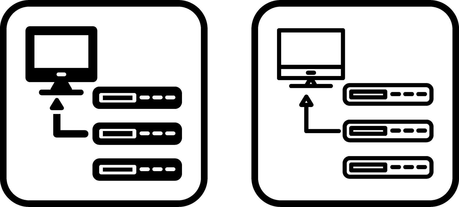 database vector pictogram