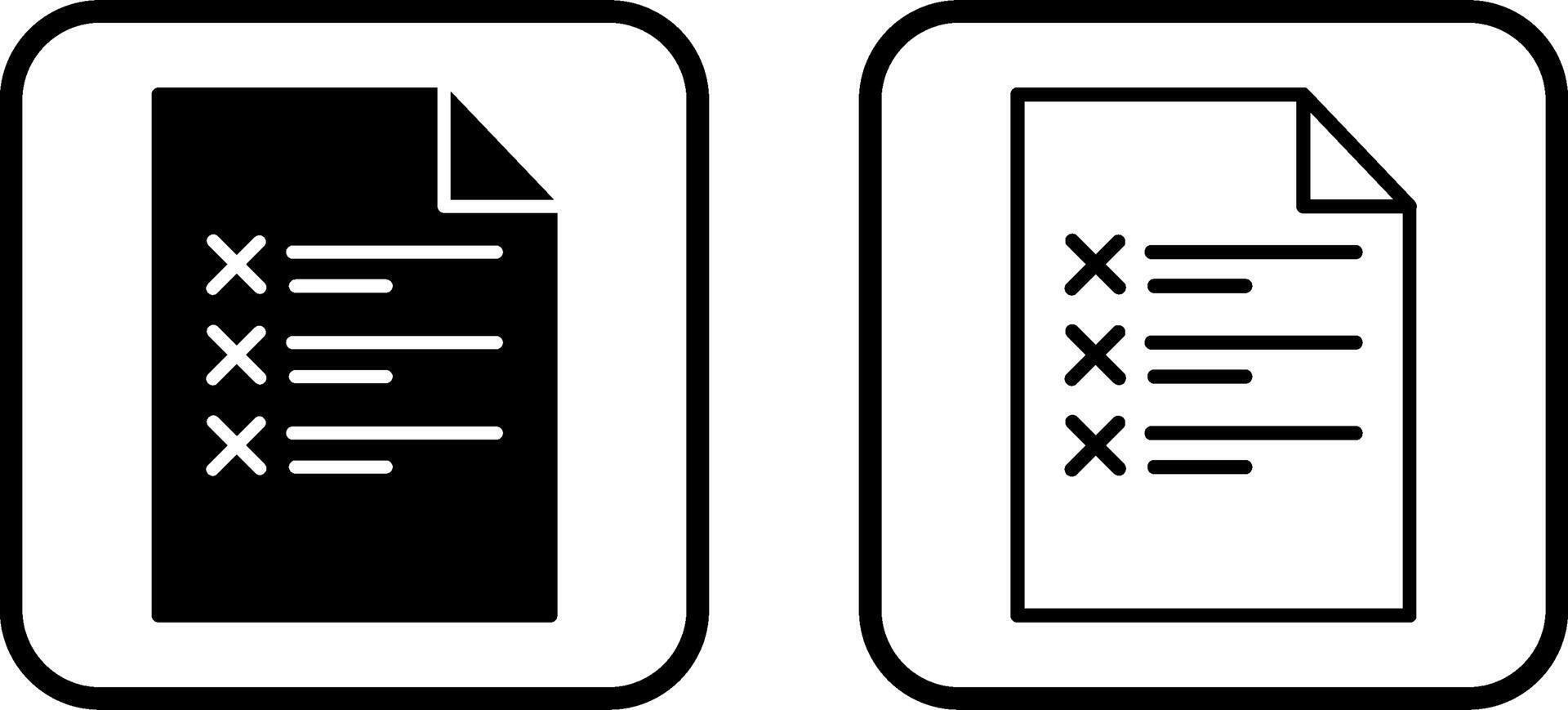 bedrijf Notitie vector icoon